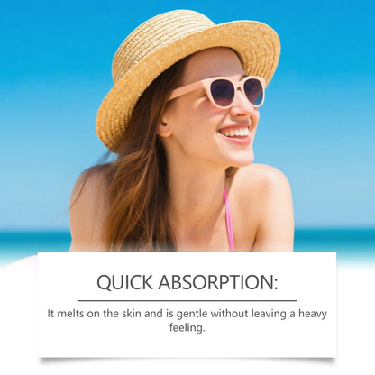 Coconut Sunscreen Oil – Radiant Glow & Waterproof UV Defense