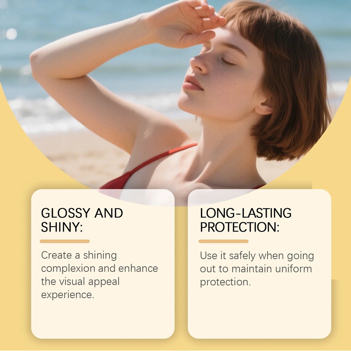Coconut Sunscreen Oil – Radiant Glow & Waterproof UV Defense