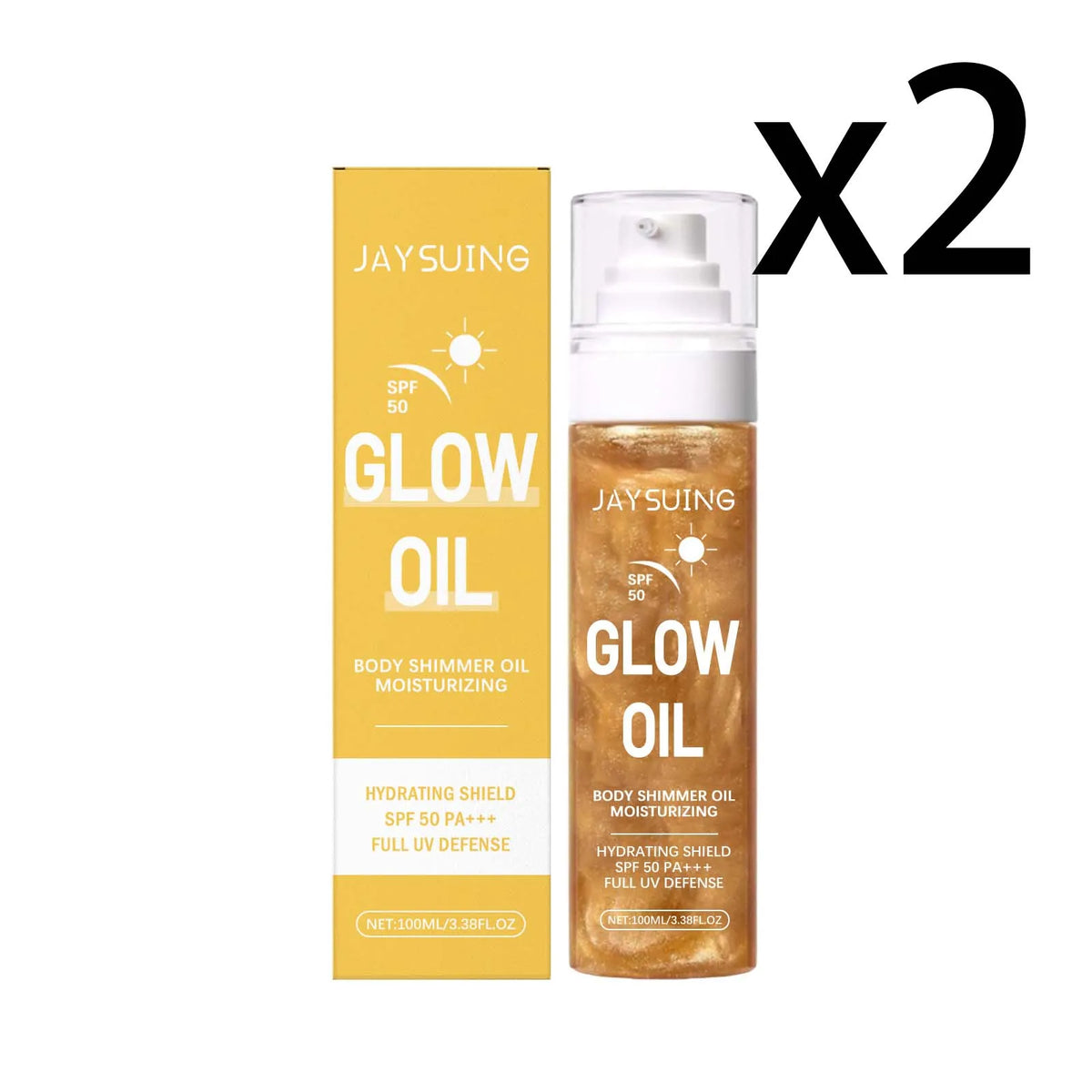 Coconut Sunscreen Oil – Radiant Glow & Waterproof UV Defense